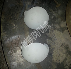 V形球體噴涂碳化鎢 V形球體噴涂碳化鎢